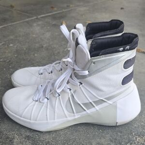 Nike Hyperdunk 2015 Team White Black Silver Gray